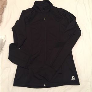 Newish REEBOK Small zip jacket Thumb Holes